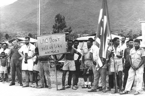 Protests at Act of Free Choice