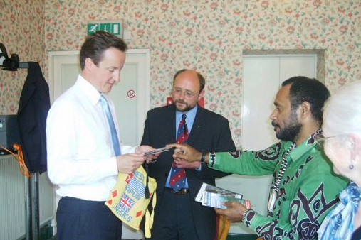 Benny meets David Cameron