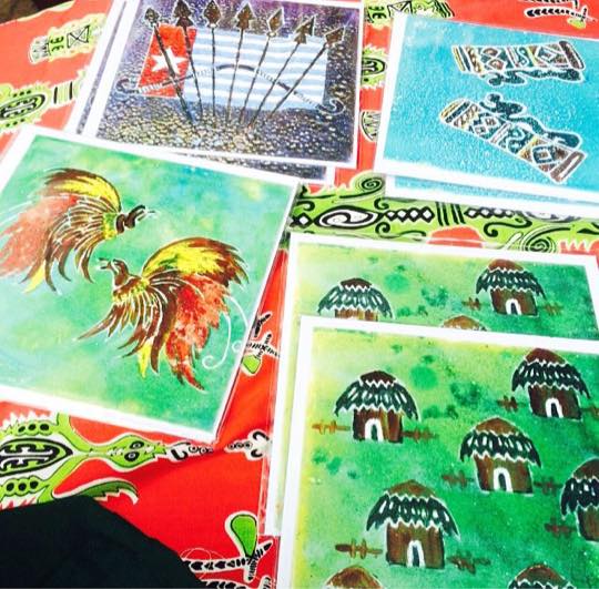 Free West Papua greeting cards1