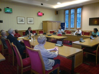 the launch took place in a committee room in the UK Houses of Parliament