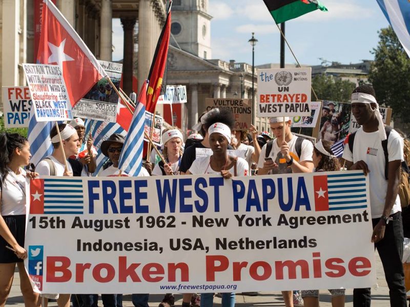 Image result for west papua demonstration