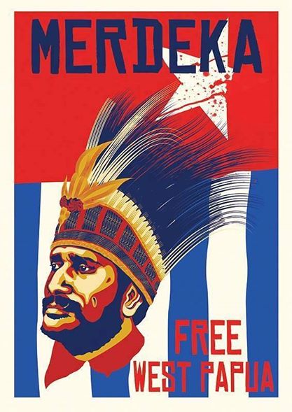 This Free West Papua poster will be hand signed by West Papuan Independence Leader and sent to each of the award winners