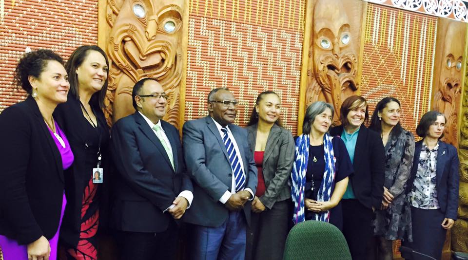 West Papuan Church Leader Sofyan Yoman meets with NZ MPs