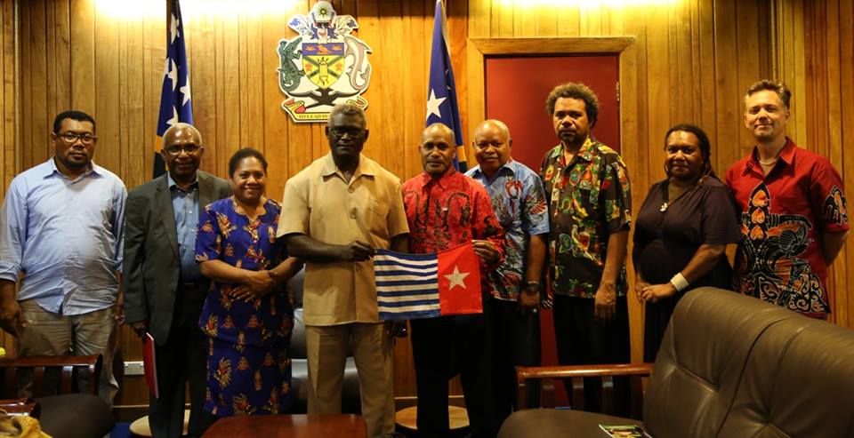 Benny Wenda ULMWP Sogavare Solomon Islands Melanesia MSG