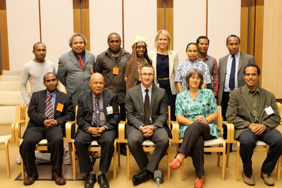 The launch of the Australian and Pacific branch of the International Parliamentarians for West Papua (IPWP)