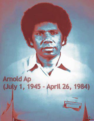 Arnold Ap, West Papuan musician assassinated by Indonesian Special Forces simply for singing freedom songs.