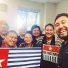 Photos from the Global Flag Raising for West Papua. 1st December 2016 photo 6