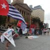 Photos from the Global Flag Raising for West Papua. 1st December 2016 photo 20