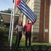 Photos from the Global Flag Raising for West Papua. 1st December 2016 photo 72